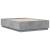 Cadru de pat, gri beton, 140x190 cm, lemn prelucrat GartenMobel Dekor