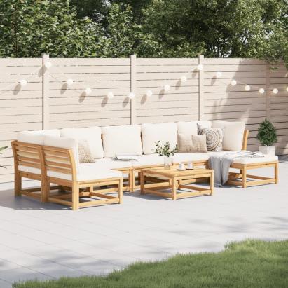 Set mobilier grădină cu perne, 8 piese, lemn masiv acacia GartenMobel Dekor