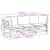 Set mobilier de grădină cu perne, 3 piese, lemn masiv acacia GartenMobel Dekor