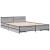 Cadru de pat cu sertare gri sonoma 150x200 cm lemn prelucrat GartenMobel Dekor