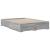 Cadru de pat cu sertare gri sonoma 140x190 cm lemn prelucrat GartenMobel Dekor