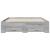 Cadru de pat cu sertare gri sonoma 140x190 cm lemn prelucrat GartenMobel Dekor