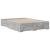 Cadru de pat cu sertare, gri beton, 120x190 cm, lemn prelucrat GartenMobel Dekor