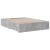 Cadru de pat cu sertare, gri beton, 120x190 cm, lemn prelucrat GartenMobel Dekor