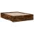 Cadru pat cu sertare stejar fumuriu 120x190 cm lemn prelucrat GartenMobel Dekor