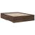 Cadru pat cu sertare stejar maro 120x190 cm lemn prelucrat GartenMobel Dekor