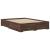 Cadru pat cu sertare stejar maro 120x190 cm lemn prelucrat GartenMobel Dekor
