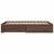 Cadru pat cu sertare stejar maro 120x190 cm lemn prelucrat GartenMobel Dekor