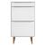 Pantofar "MOLDE", alb, 59,5x35x103 cm, lemn masiv de pin GartenMobel Dekor