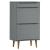 Pantofar "MOLDE", gri, 59,5x35x103 cm, lemn masiv de pin GartenMobel Dekor