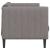 Canapea, 2 locuri, gri taupe, material textil GartenMobel Dekor