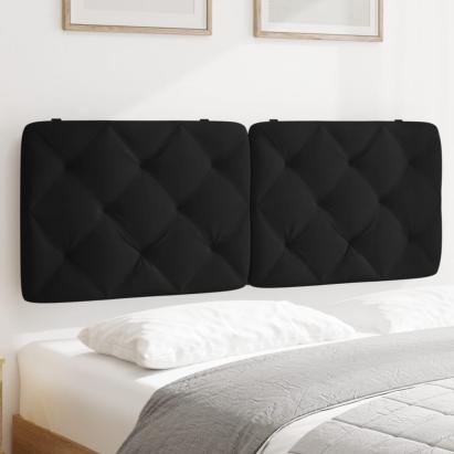 Pernă tăblie de pat, negru, 120 cm, catifea GartenMobel Dekor