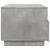 Măsuță de cafea cu lumini LED, gri beton, 90x49x40 cm GartenMobel Dekor