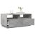 Măsuță de cafea cu lumini LED, gri beton, 90x49x40 cm GartenMobel Dekor