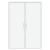 Dulap, alb, 60x31x84 cm, lemn prelucrat GartenMobel Dekor