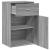 Dulap depozitare, gri sonoma, 56,5x39x90 cm, lemn prelucrat GartenMobel Dekor