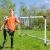 Set Joc de Fotbal pentru Copii cu Poarta Mare cu Plasa, Minge si Pompa pentru Umflat Incluse