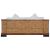 Set de canapele cu perne, 2 piese, maro, ratan natural GartenMobel Dekor