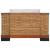 Set de canapele cu perne, 2 piese, maro, ratan natural GartenMobel Dekor