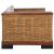 Set de canapele cu perne, 2 piese, maro, ratan natural GartenMobel Dekor