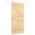 Ușă glisantă cu set feronerie, 90x210 cm, lemn masiv de pin GartenMobel Dekor