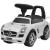 Cars Mașină pentru copii Mercedes Benz, acționare cu piciorul, alb GartenMobel Dekor