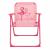 Set mobilier gradina/terasa pentru copii, pliabil, roz, model flamingo, 1 masa cu umbrela, 2 scaune, Ergos GartenVIP DiyLine