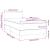 Pat box spring cu saltea, cappuccino, 100x200cm piele ecologică GartenMobel Dekor