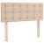 Pat box spring cu saltea, cappuccino, 100x200cm piele ecologică GartenMobel Dekor