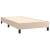 Pat box spring cu saltea, cappuccino, 100x200cm piele ecologică GartenMobel Dekor