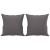 Set de canapele cu perne, 4 piese, gri, piele ecologică GartenMobel Dekor