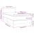 Pat box spring cu saltea, crem, 90x190 cm, textil GartenMobel Dekor