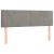 Pat box spring cu saltea, gri deschis, 140x200 cm, catifea GartenMobel Dekor