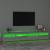 Comodă TV cu lumini LED, gri sonoma, 240x35x40cm GartenMobel Dekor