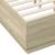 Cadru de pat cu LED stejar sonoma 135x190 cm lemn prelucrat GartenMobel Dekor