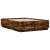 Cadru de pat cu LED stejar fumuriu 135x190 cm lemn prelucrat GartenMobel Dekor