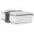 Cadru de pat cu LED, alb, 75x190 cm, lemn prelucrat GartenMobel Dekor
