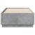 Cadru de pat cu LED, gri beton, 75x190 cm, lemn prelucrat GartenMobel Dekor