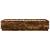 Cadru de pat cu LED stejar fumuriu 75x190 cm lemn prelucrat GartenMobel Dekor
