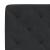 Cadru de pat cu lumini LED, negru, 80x200 cm, catifea GartenMobel Dekor