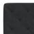 Cadru de pat cu lumini LED, negru, 90x190 cm, catifea GartenMobel Dekor