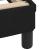 Cadru de pat cu lumini LED, negru, 90x200 cm, catifea GartenMobel Dekor