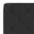 Cadru de pat cu lumini LED, negru, 90x200 cm, catifea GartenMobel Dekor