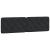 Cadru de pat cu lumini LED, negru, 180x200 cm, catifea GartenMobel Dekor