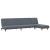 Set canapea, 2 piese, gri închis, catifea GartenMobel Dekor