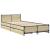 Cadru de pat cu sertare stejar sonoma 75x190 cm lemn prelucrat GartenMobel Dekor
