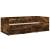 Cadru pat cu sertare stejar fumuriu 90x200 cm lemn prelucrat GartenMobel Dekor