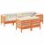 Set canapele grădină cu perne, 7 piese, maro, lemn masiv de pin GartenMobel Dekor