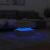 Măsuță de cafea cu lumini LED, gri sonoma, 50x50x40 cm GartenMobel Dekor