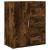 Dulap, stejar fumuriu, 60x31x70 cm, lemn prelucrat GartenMobel Dekor